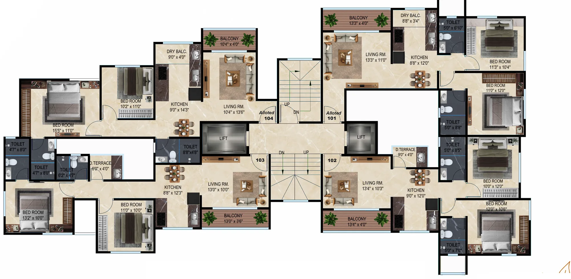 First floor plan